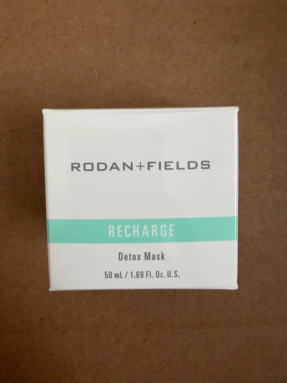 Rodan Fields Recharge Detox Mask Charcoal Face 1.69 fl oz New & Sealed
